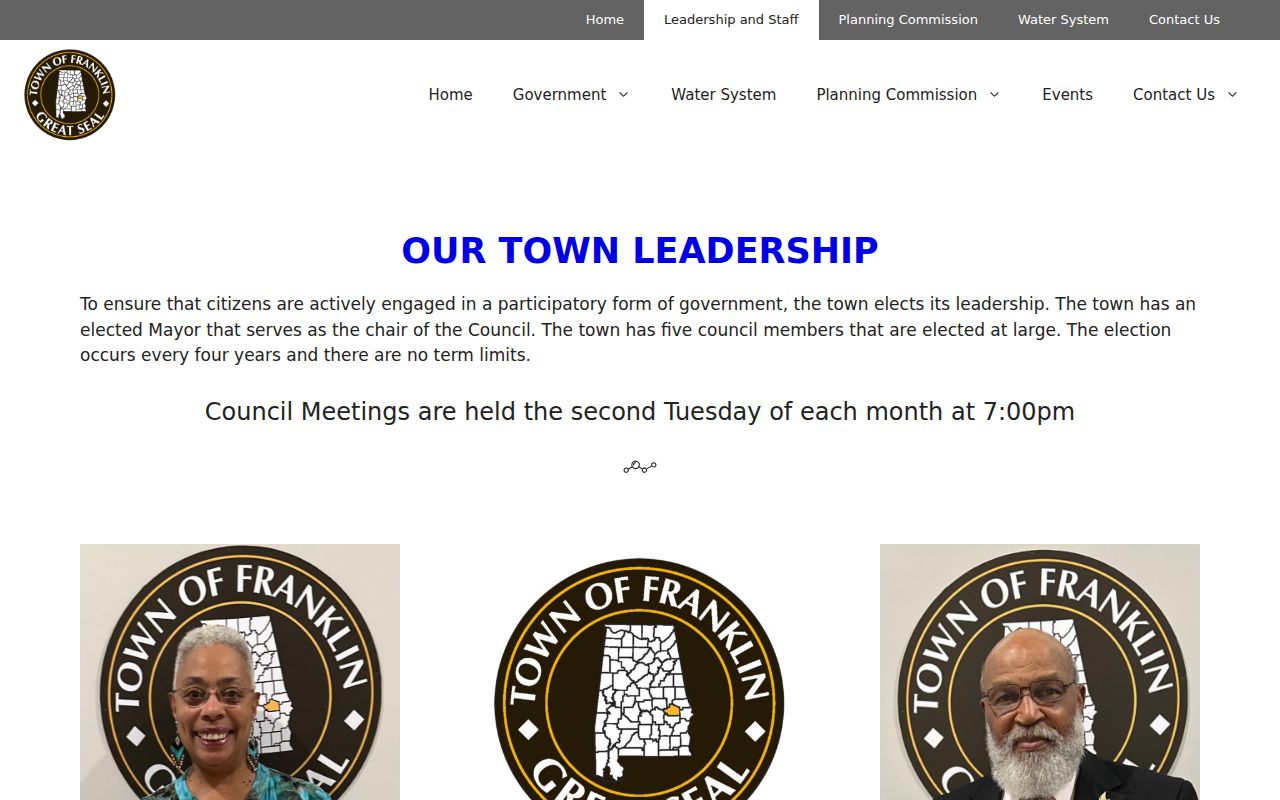 Franklin criminal records police chief and town clerk contacts