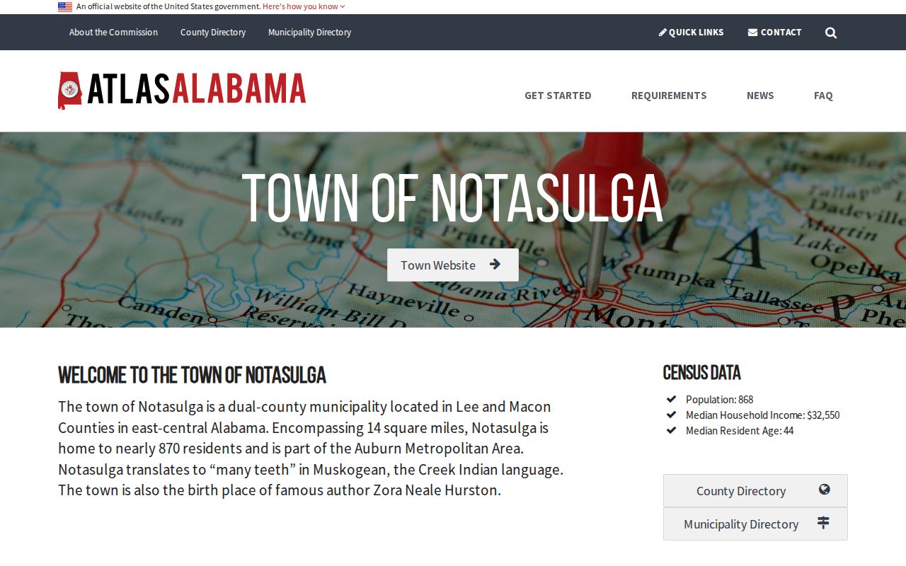Notasulga criminal records state profile and cross-county context